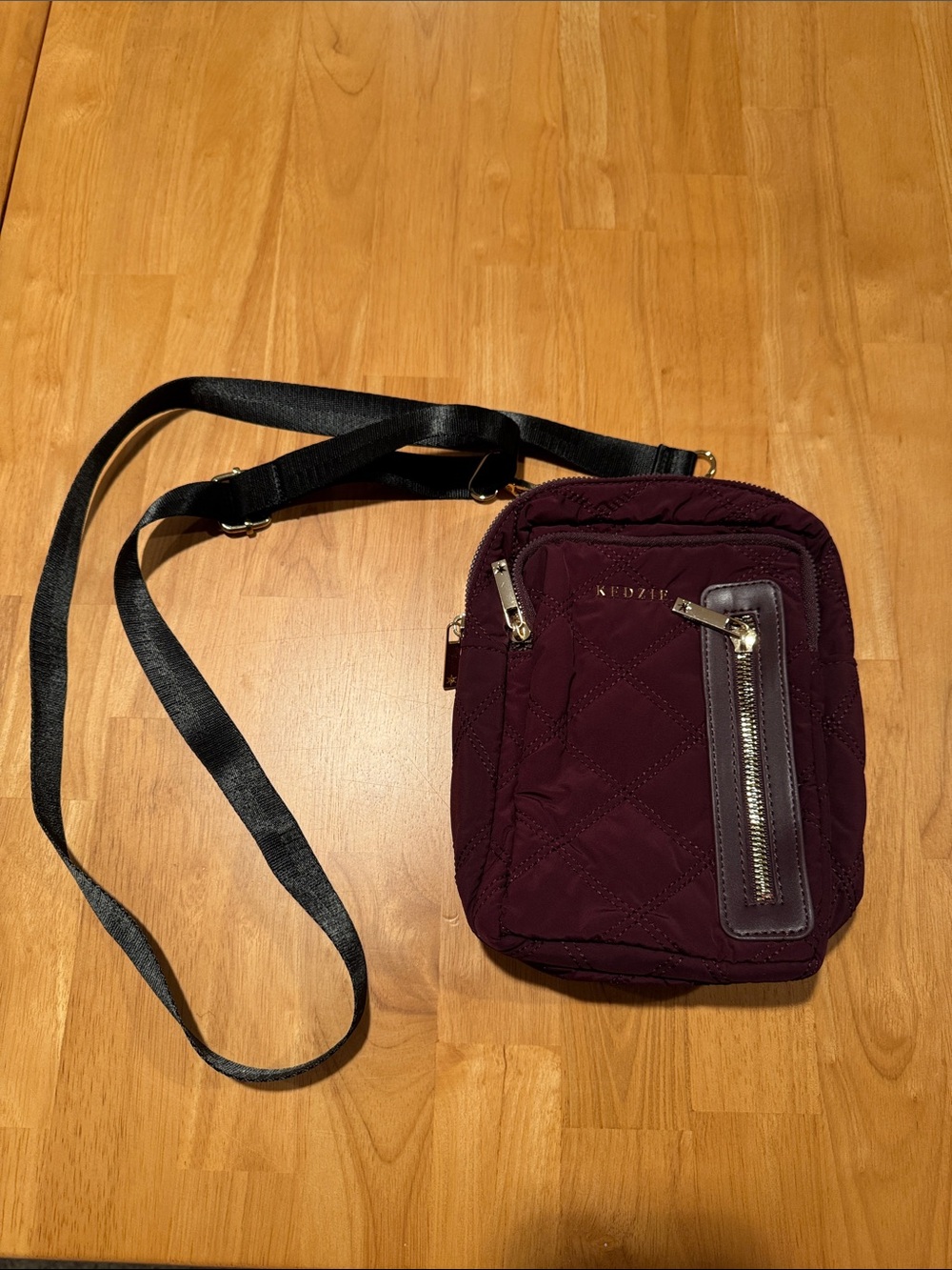 Kedzie cross body bag and mini card and cash wallet.